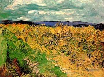 Champ de blé aux bleuets Vincent van Gogh paysage Peinture à l'huile